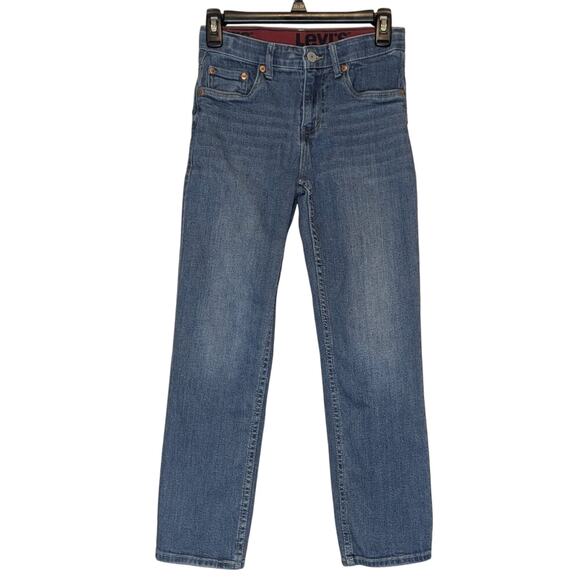 Levi's Other - Levi's 514 Kids Traditional Wash Blue Straight Leg Jeans Size 12 Regular 26W 27L